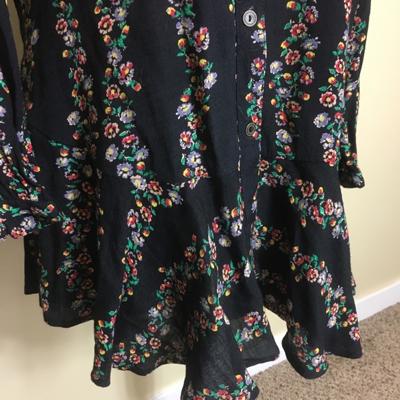 FINAL DAY! Free People Floral Mini Dress - Picture 3 of 7